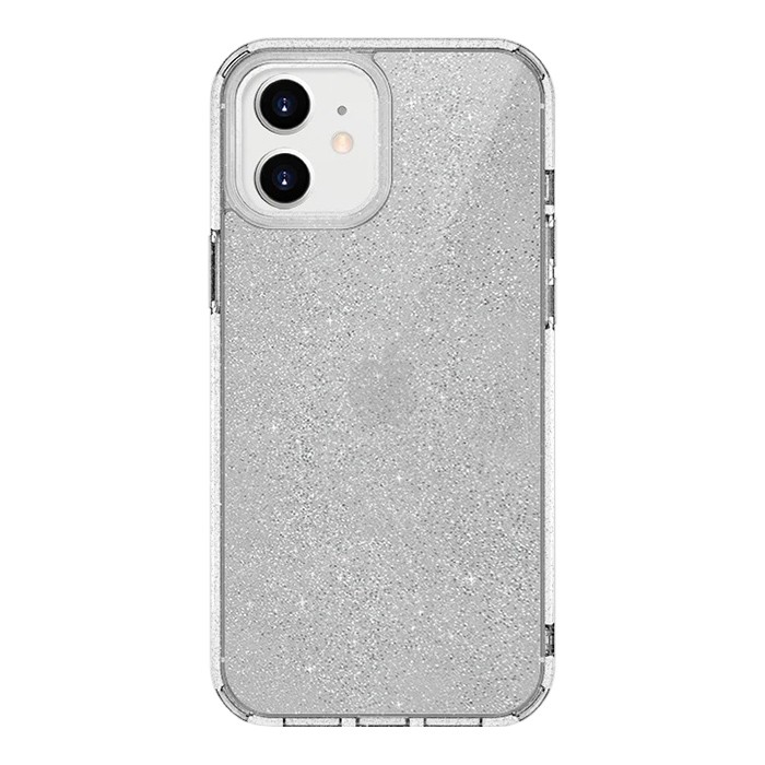 Чехол Uniq LifePro Tinsel Anti-microbial для iPhone 12 mini, прозрачный