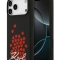 Karl Lagerfeld для iPhone 17 Pro чехол Liquid Silicone Hearts Hard Black (MagSafe)