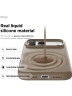 Elago для iPhone 17 Pro Max чехол Magnetic Silicone Brown (MagSafe)