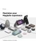 Elago для iPhone 17 Pro Max чехол Magnetic Silicone Brown (MagSafe)