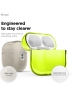 Elago для AirPods Pro 3 чехол Clear Strap case Neon Yellow