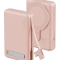 Energea аккумулятор MagPac PRO Plus, 10000W Magsafe QI2 15W USB-C 20W with cable and Stand Pink