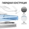 Чехол Elago HYBRID для iPhone 13 Pro, голубая рамка