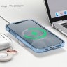 Чехол Elago HYBRID для iPhone 13 Pro, голубая рамка