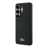 Lacoste для Galaxy S26 Ultra чехол PVC Lacquer Metal logo Hard Black (MagSafe)