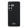 Lacoste для Galaxy S26 Ultra чехол PVC Lacquer Metal logo Hard Black (MagSafe)
