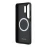 Lacoste для Galaxy S26 Ultra чехол PVC Lacquer Metal logo Hard Black (MagSafe)
