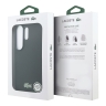 Lacoste для Galaxy S26 Ultra чехол PVC Lacquer Metal logo Hard Black (MagSafe)