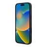 Guess для iPhone 16 чехол PU 4G Stripes Hard Black (MagSafe)