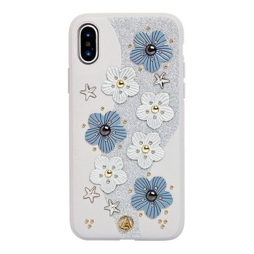 Чехол Luna Aristo Jasmine для iPhone XS Max, серый