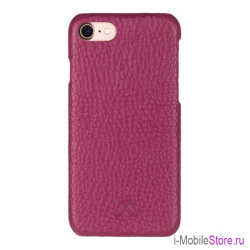 Кожаный чехол Moodz Floater Hard для iPhone 7/8/SE, Ciclamino