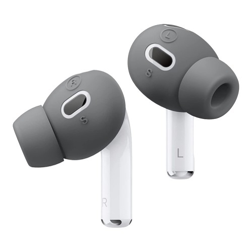 Накладки Elago EarBuds Cover для AirPods Pro 2, серые (6 пар)