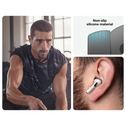 Накладки Elago EarBuds Cover для AirPods Pro 2, серые (6 пар)