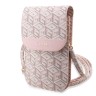 Сумка Guess Wallet Bag G CUBE для смартфонов, розовая