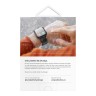 Чехол со стеклом Uniq Nautic 9H glass Water-resistant IP68 для Apple Watch 41 мм, прозрачный