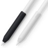 Чехол Elago Grip silicone holder для стилуса Apple Pencil 2, White/Black (2 шт)