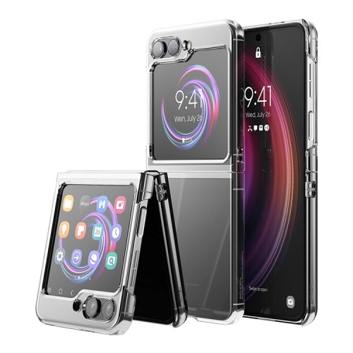 Elago для Galaxy Z Flip 5 чехол HYBRID (pc) Clear