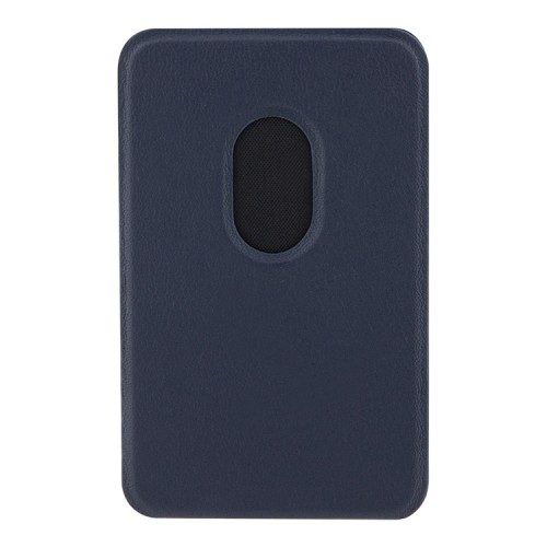 BMW магнитный бумажник-подставка Wallet MagSafe Cardslot Stand Signature Leather with metal logo Navy