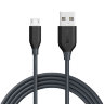 Anker Powerline micro-USB (1.8 м), серый (A8133G11) A8133G11