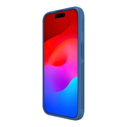 Nillkin для iPhone 15 Pro чехол Frosted Shield Pro Magnetic Blue