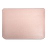 Guess для ноутбуков 13"/14" чехол Sleeve Saffiano with Triangle metal logo Pink