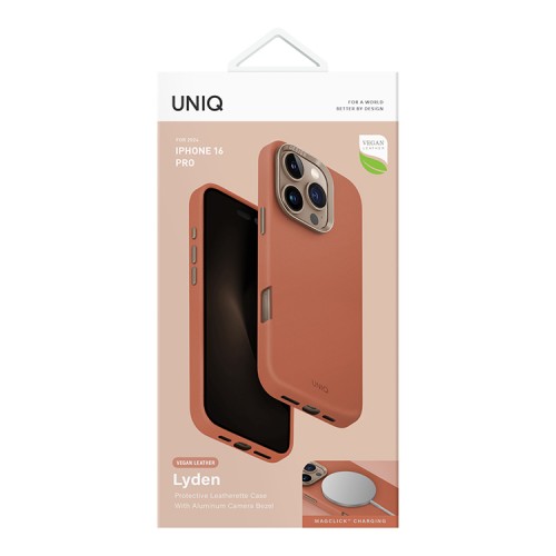 Uniq для iPhone 16 Pro чехол Lyden Terracotta (Magsafe)