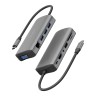 Energea Разветвитель AluHUB Max 14-in-1 Superspeed Aluminium USB-C 100W Gunmetal