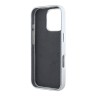 Karl Lagerfeld для iPhone 16 Pro Max чехол PU Full Wrapped Grained leather & Metal Camera Hard Grey