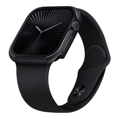 Uniq для Apple Watch 42 mm чехол Valencia aluminium Black