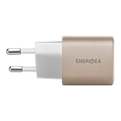 Energea СЗУ AmpCharge GaN35, USB-C PD35 + USB-A QC30 total 35W Gold