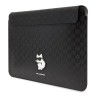 Karl Lagerfeld для ноутбуков 16" чехол Saffiano Sleeve Monogram NFT Choupette Black