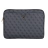 Guess для ноутбуков 13"/14" чехол Sleeve 4G with Zipper pocket Triangle metal logo Black