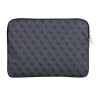 Guess для ноутбуков 13"/14" чехол Sleeve 4G with Zipper pocket Triangle metal logo Black
