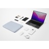 Tomtoc Laptop чехол Light-A18 Laptop Sleeve 14" Mist Blue