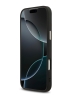 Guess для iPhone 17 Pro Max чехол PU 4G Big metal logo Gold camera Hard Black