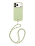 Uniq для iPhone 17 Pro Max чехол COEHL Strap series Mirelle Lint Green (MagSafe)