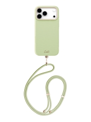 Uniq для iPhone 17 Pro Max чехол COEHL Strap series Mirelle Lint Green (MagSafe)