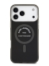 Karl Lagerfeld для iPhone 17 Pro чехол IML RSG logo Metal camera Hard Black (MagSafe)