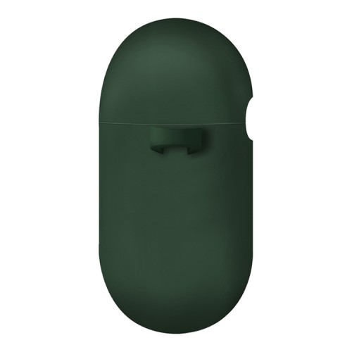 Чехол Uniq NEXO Liquid silicone +carabin +Sports ear hooks для AirPods 3, зеленый