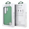 Lacoste для Galaxy S26 Ultra чехол PVC Lacquer Metal logo Hard Green (MagSafe)