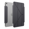 Uniq для iPad Air 13 (2024-2026) чехол Camden Lite (Detachable Pencil sleeve) Charcoal Grey