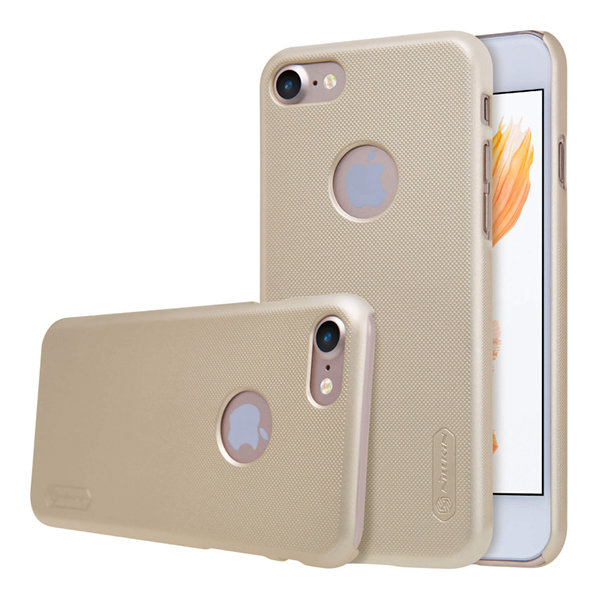 Чехол Nillkin Frosted Shield для iPhone 7/8/SE 2020, золотой