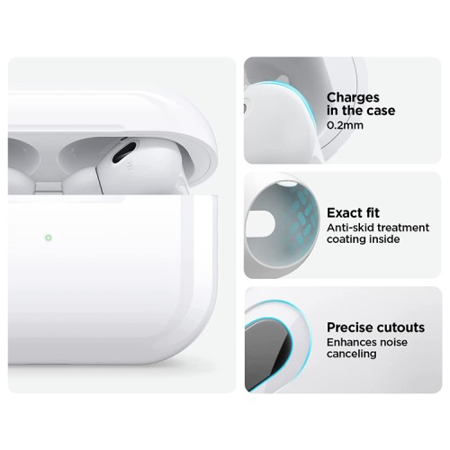 Накладки Elago EarBuds Cover для AirPods Pro 2, белые (6 пар)