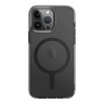 Uniq для iPhone 15 Pro Max чехол Lifepro Xtreme AF Frost Smoke (MagSafe), матовый-серый