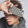 Elago для iPhone 15 Pro чехол Soft silicone (Liquid) Medium Gray