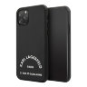 Чехол Karl Lagerfeld PU Leather Rue Saint Guillaume Hard для iPhone 11 Pro, черный