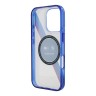 BMW для iPhone 16 Pro Max чехол Motorsport PC/TPU Circle&Tricolor, прозрачный (MagSafe)