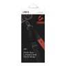 Uniq ремешок на шею/руку Vista Duo 2-in-1 Lanyard and Handstrap Charcoal/Amber
