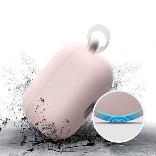 Чехол Elago Liquid Hang case для AirPods Pro, розовый