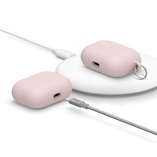 Чехол Elago Liquid Hang case для AirPods Pro, розовый